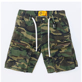 Camouflage Denim Shorts #8667