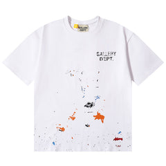 . Spray Paint Printed T-Shirt