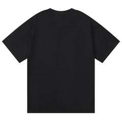 Logo Pattern Print T-Shirt