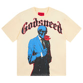 Skeletons Pattern Printed T-Shirts #3028