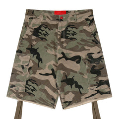 Camouflage Printed Shorts