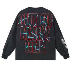 Sunset Drift Layered Long Sleeve T-Shirt