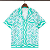 Casablanca Multi Color Printed Shirt #267
