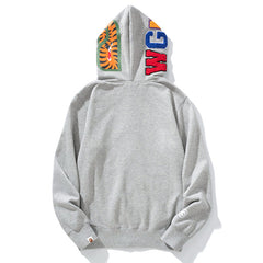 Shark Zipper Double Hoodie