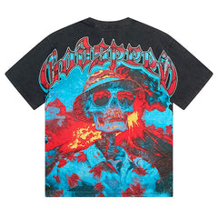 Rock Skeleton Car T-Shirt