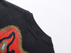 Skeletons Pattern Printed T-Shirts #1035