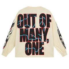 Sunset Drift Layered Long Sleeve T-Shirt