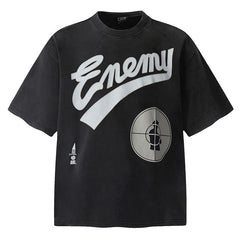 x Public Enemy Printed T-Shirt