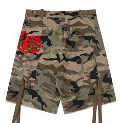 Camouflage Printed Shorts