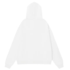 Logo Pattern Printed Hoodie