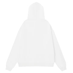 Logo Pattern Printed Hoodie