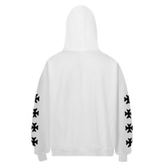 Eagle Pattern Printed Hoodie
