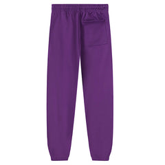 Black Foam Printing Pant-Purple #8308