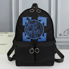 Wizard Black Blue Backpack