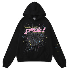 Young Thug Punk Hoodie-Black #142