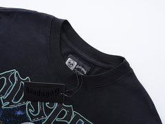 Skeletons Pattern Printed T-Shirts #1032