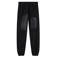 Fire Black Closed Elastic Bottom sweatpants