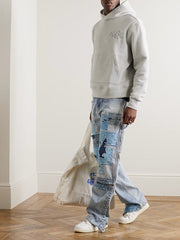 Logo-Embroidered Cotton-Jersey Hoodies