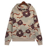Cotton Wreath Camouflage Hoodie