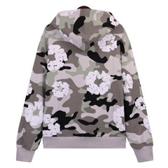 Cotton Wreath Camouflage Hoodie