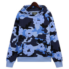 Cotton Wreath Camouflage Hoodie