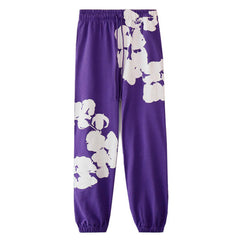 Kapok Flower Pattern Printed Sweatpant