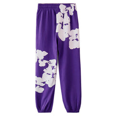 Kapok Flower Pattern Printed Sweatpant