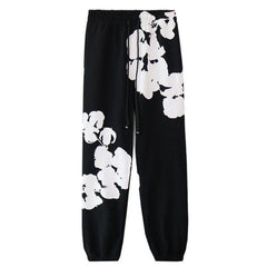 Kapok Flower Pattern Printed Sweatpant