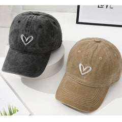 MODP Heart embroidery Hard Top Cap
