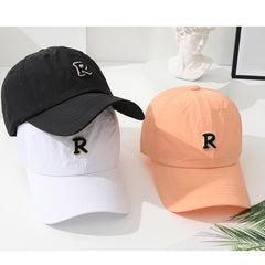 MODP Embroidered letter R Hard Top Cap