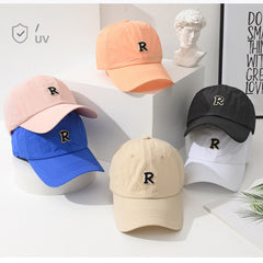 MODP Embroidered letter R Hard Top Cap