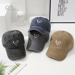 MODP Heart embroidery Hard Top Cap