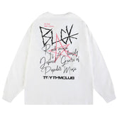 MODP SMKLIFE Letter Printing Sweatshirts