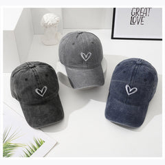 MODP Heart embroidery Hard Top Cap