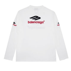 Balenciaga 3B Sports Icon Long Sleeve T-Shirt Oversize