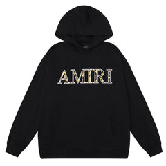 AMIRI Leopard Applique Hoodie