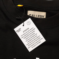 Gallery Dept Logo Printed T-Shirt Black Loose Fit