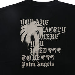 Palm Angels Logo Printed T-Shirt