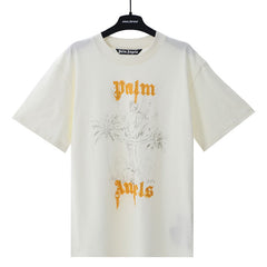 Palm Angels Logo Printed T-Shirt