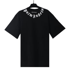 Palm Angels Neck Logo Tee