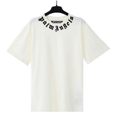 Palm Angels Neck Logo Tee