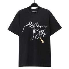 Palm Angels Foggy logo-print T-shirts