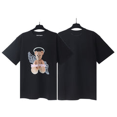 Palm Angels Kids Cotton Angel TeddyT-Shirts