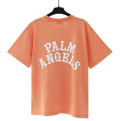 Palm Angels Men's Grey Dice Game Logo Classic T-Shirt