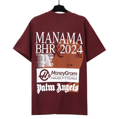 Palm Angels Logo Printed T-Shirt