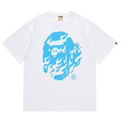 BAPE Flame Ape Head Tee