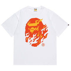 BAPE Flame Ape Head Tee