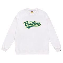 BAPE Ape Head Letter Print Sweatshirt