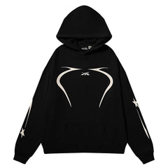 Hellstar Sports Jet Black / Red Hoodie