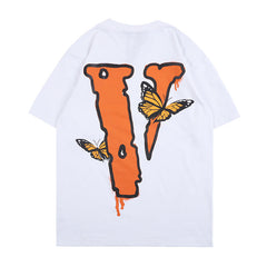 Vlone Juice Wrld Butterfly T-Shirt